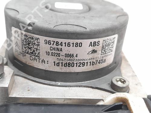 ABS pump CITROËN C3 II (SC_) 1.4 HDi 70 (SC8HZC, SC8HR0, SC8HP4) | BP10626086M43 