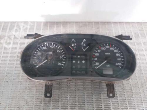 Used Instrument cluster RENAULT CLIO II (BB_, CB_) 1.2 (BB0A, BB0F, BB10, BB1K, BB28, BB2D, BB2H, CB0A,... (58 hp) 208751