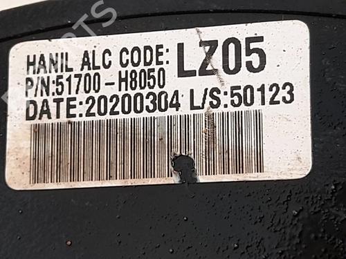 Left front steering knuckle KIA RIO IV (YB, SC, FB) 1.25 | BP25889081M25 