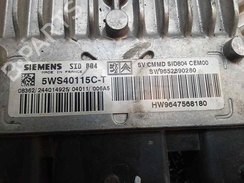 Engine control unit (ECU) CITROËN C2 (JM_) 1.4 HDi | BP7049383M57 