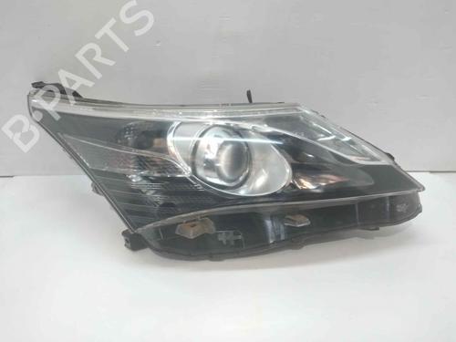 Used Right headlight TOYOTA AVENSIS Saloon (_T27_) 2.0 D-4D (ADT270_, ADT270R) (124 hp) 32104685