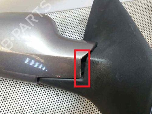 Right mirror RENAULT MEGANE II (BM0/1_, CM0/1_) 1.5 dCi (BM02, BM13, BM2A, CM02, CM13) | BP3962355C27 