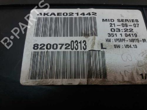 Instrument cluster RENAULT MEGANE II (BM0/1_, CM0/1_) 1.5 dCi (BM1E, CM1E) | BP2300663C47 