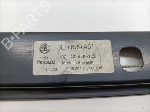 Rudehejsemekanisme venstre bagtil SKODA OCTAVIA III (5E3, NL3, NR3) 1.6 TDI | BP15993887C24 