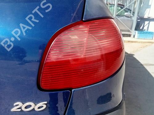 Right taillight PEUGEOT 206 Hatchback (2A/C) 1.9 D | BP18108246C35 