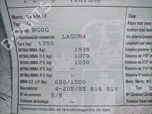 Venstre  foran tåkelykt RENAULT LAGUNA II (BG0/1_) 1.9 dCi (BG08, BG0G) | BP15995648C30 