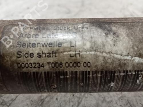 Left front driveshaft SMART CITY-COUPE (450) 0.6 (S1CLA1, 450.341) | BP13403488M38 