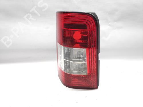 Left taillight PEUGEOT PARTNER Box Body/MPV (5_, G_) 1.6 HDi 75 (75 hp) 9657977080