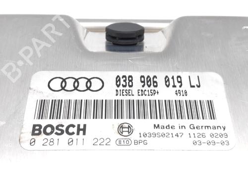 Engine control unit (ECU) AUDI A4 B6 (8E2) 1.9 TDI | BP9737187M57 