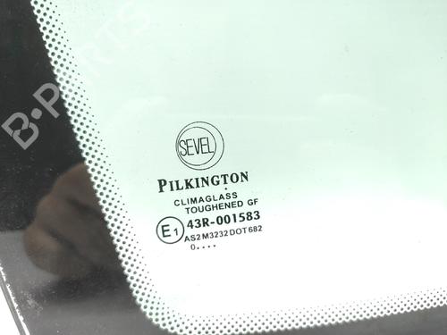 Front right door window PEUGEOT BOXER Van | BP9650591C19