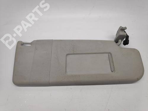 Right sun visor VW POLO (9N_, 9A_) 1.4 TDI (75 hp) 6Q0857552E/F/G