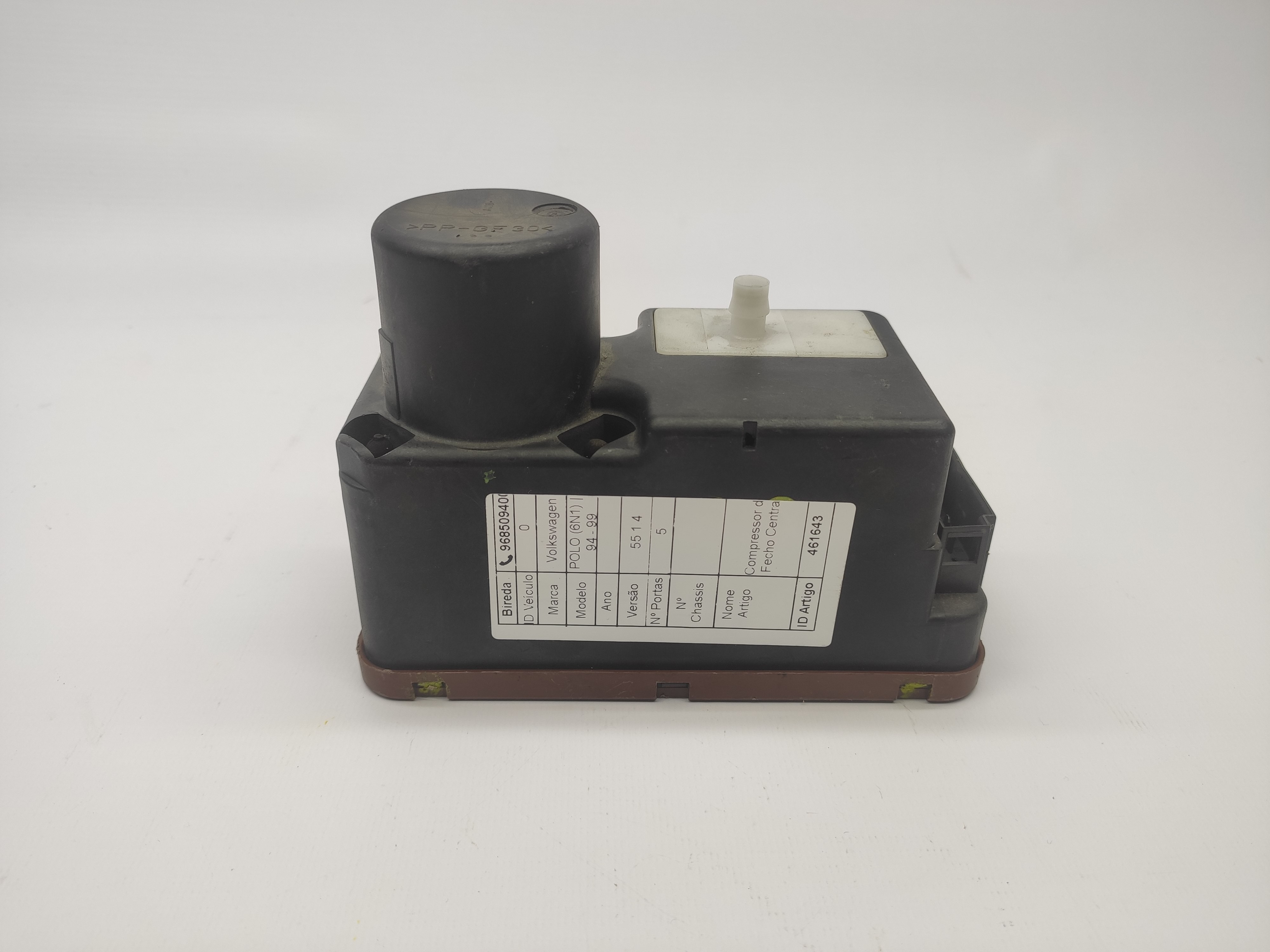 Genuine VW Central Locking Pump 6N0962257A – 3-Connector, Flat Plug – Made In Germany