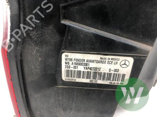 Left taillight MERCEDES-BENZ M-CLASS (W166) ML 350 BlueTEC 4-matic (166.024, 166.023) | BP37641573C34 - Image 3