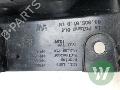 Left taillight VW CADDY V Box Body/MPV (SBA, SBH) 1.5 TGI CNG | BP39915522C34 - Image 9