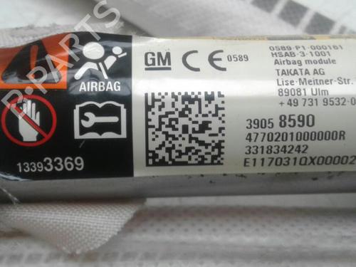 Right curtain airbag OPEL ASTRA K (B16) 1.6 CDTi (68) | BP14573513C12 