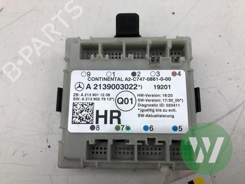 Elektronisk modul MERCEDES-BENZ E-CLASS T-Model (S213) E 200 (213.242) (184 hp) 31930209