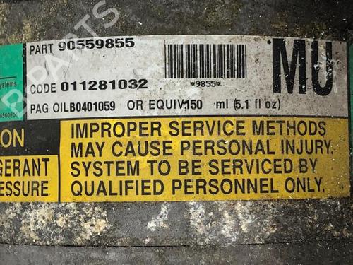 AC compressor OPEL ASTRA G Hatchback (T98) 1.6 (F08, F48) | BP26719040M34 