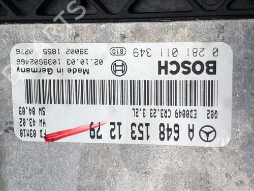 Used Engine control unit (ECU) MERCEDES-BENZ E-CLASS (W211) E 320 CDI (211.026) (204 hp) 31319405