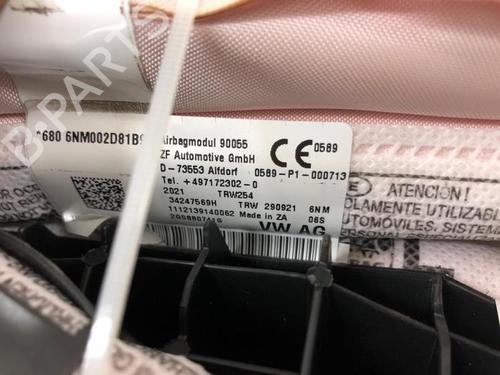 Left curtain airbag VW POLO VI (AW1, BZ1, AE1) 1.0 TSI | BP28413219C11