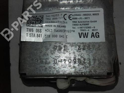 Used Knee airbag Knee airbag VW TOURAN (5T1) 1.2 TSI (110 hp) 9591711 9591711