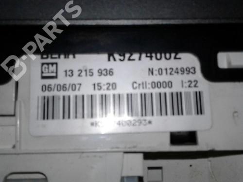 AC Styreenhet / Manøvreringsenhet OPEL MERIVA A MPV (X03) 1.7 CDTI (E75) | BP6793773I5 