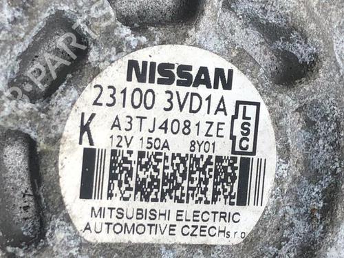 Alternator NISSAN JUKE (F15) 1.5 dCi | BP20185902M7 