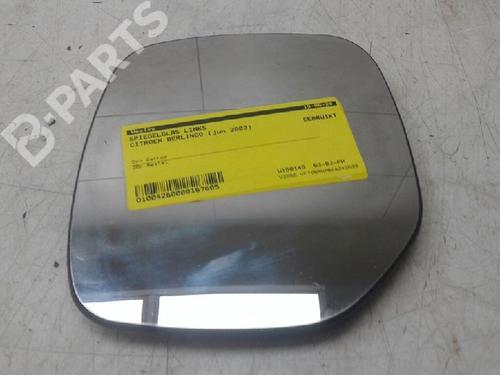 Used Left mirror glass CITROËN BERLINGO / BERLINGO FIRST Box Body/MPV (M_) 2.0 HDI 90 (MBRHY, MCRHY) (90 hp) 5769258