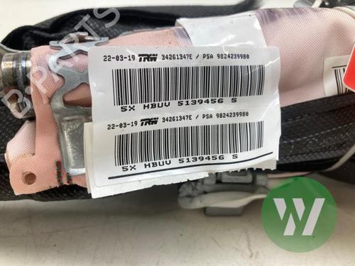 Used Right curtain airbag Right curtain airbag OPEL GRANDLAND / GRANDLAND X (A18, P1UO) 1.2 (75) (131 hp) 36393759 36393759