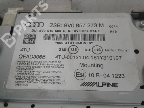 Display monitor AUDI A3 Sportback (8VA, 8VF) 1.6 TDI | BP4773729C48 
