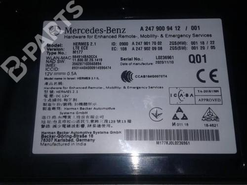 Control unit MERCEDES-BENZ EQV (W447) EQV 300 (447.813, 447.815) | BP9955653M11