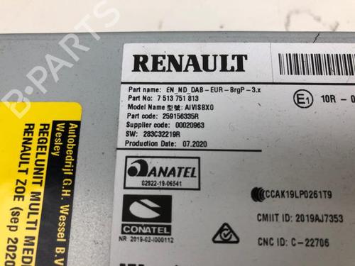 Øvrige Styrinhsenheder RENAULT ZOE Hatchback Van (BFM_) Electric (BFMF) | BP30448594M11