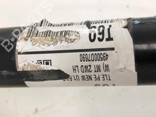 Left front driveshaft KIA SPORTAGE IV (QL, QLE) 1.6 CRDi | BP27697196M38 