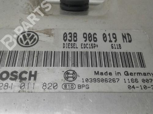 Engine control unit (ECU) VW POLO (9N_, 9A_) 1.9 TDI | BP7033737M57 