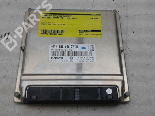 Engine control unit (ECU) MERCEDES-BENZ VANEO (414) 1.7 CDI (414.700) (75 hp) 0285451732