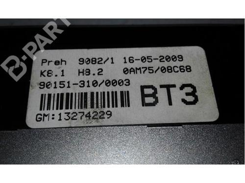 Climate control OPEL ZAFIRA / ZAFIRA FAMILY B (A05) 1.7 CDTI (M75) | BP11243447I5 