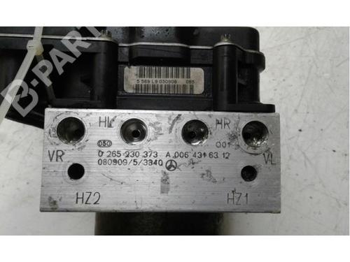 Used ABS pump MERCEDES-BENZ A-CLASS (W169) A 180 CDI (169.007, 169.307) (109 hp) 11243413