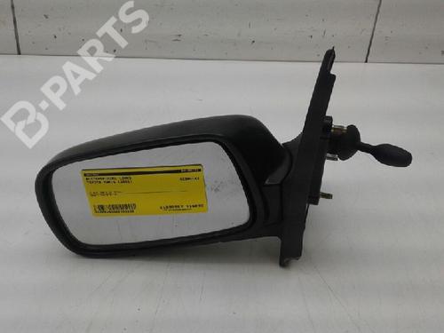 Used Left mirror TOYOTA YARIS (_P1_) 1.0 (SCP10_, SCP10R) (68 hp) 7639286