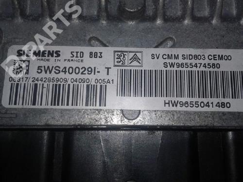 Engine control unit (ECU) PEUGEOT 307 (3A/C) 2.0 HDi 135 | BP5665913M57 