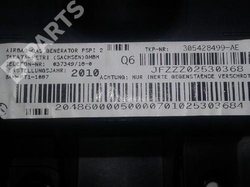 Passenger airbag MERCEDES-BENZ C-CLASS (W204) C 180 CDI (204.000) | BP8066949C10 