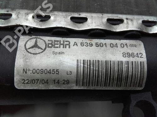 Water radiator MERCEDES-BENZ VITO Bus (W639) 115 CDI (639.701, 639.703, 639.705) | BP6983137M31 