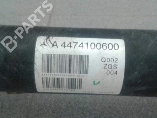 Driveshaft MERCEDES-BENZ VITO Van (W447) 119 CDI / BlueTEC 4x4 (447.601, 447.603, 447.605) | BP7836263M37 