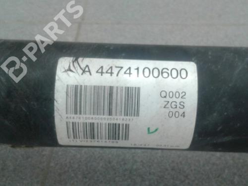 BP7836263M37 | Driveshaft MERCEDES-BENZ VITO Van (W447) 119 CDI / BlueTEC 4x4 (447.601, 447.603, 447.605) BP7836263M37