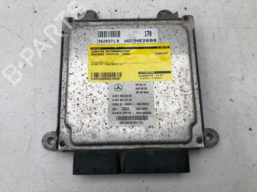 Used Engine control unit (ECU) MERCEDES-BENZ SPRINTER 3-t Van (B906) 210 CDI (906.611, 906.613) (95 hp) 12586131