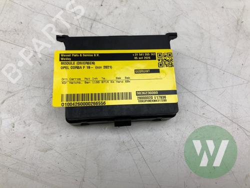 Used Control unit Control unit OPEL CORSA F (P2JO) 1.2 (68) (101 hp) 32853432 32853432