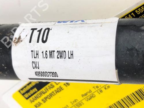 Left front driveshaft KIA SPORTAGE IV (QL, QLE) 1.6 GDI | BP29861475M38