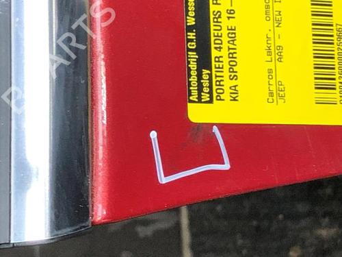 Right front door KIA SPORTAGE IV (QL, QLE) 1.6 GDI | BP29888045C3