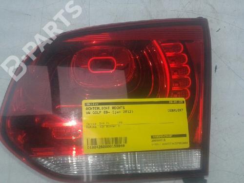 Used Right taillight VW GOLF VI (5K1) 1.6 TDI (105 hp) 4980303