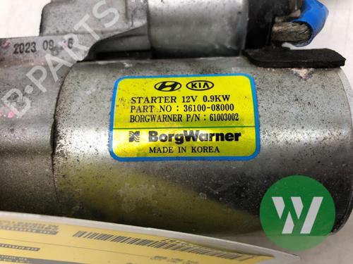 Starter HYUNDAI BAYON (BC3) 1.0 T-GDI 48V-Hybrid | BP39914807M8 - Image 3