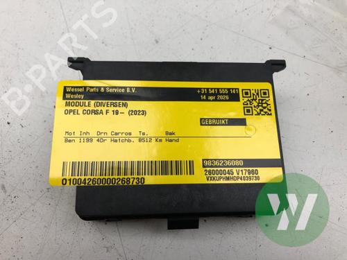 control-unit-opel-corsa-f-p2jo-2019-33971651 main image