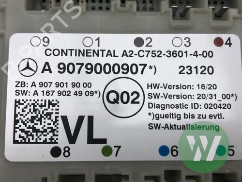 Electronic module MERCEDES-BENZ SPRINTER 3,5-t Tourer Bus (B907) 319 CDI (907.733, 907.735) | BP39915985M83 - Image 4
